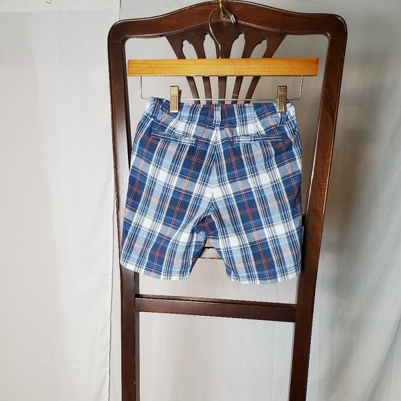 Lands' End Plaid Shorts in a side 7 - Picture 2 of 6